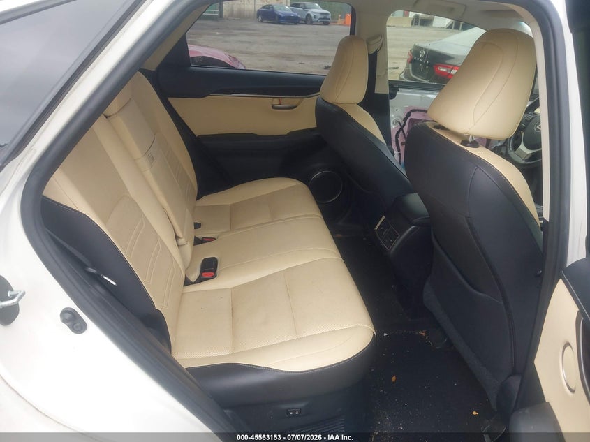 2016 Lexus Nx VIN JTJYARBZ8G2026549 IAAI salvage auction — FRONT END, Salvage - Greater Than 75% (Maryland), sold $5,700 on 2026-08-01 (photo 8)
