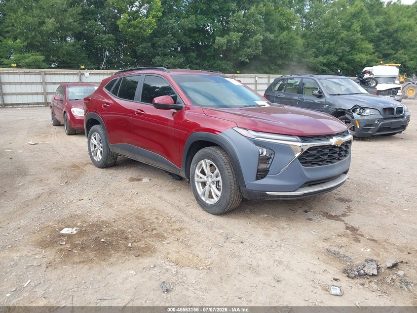 2024 Chevrolet Trax VIN KL77LHE21RC243050 IAAI salvage auction — NORMAL WEAR, Clear (Tennessee), sold $4,375 on 2026-07-29 (photo 1)