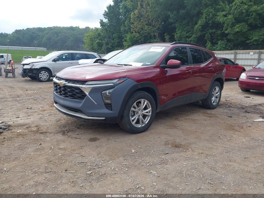 2024 Chevrolet Trax VIN KL77LHE21RC243050 IAAI salvage auction — NORMAL WEAR, Clear (Tennessee), sold $4,375 on 2026-07-29 (photo 2)