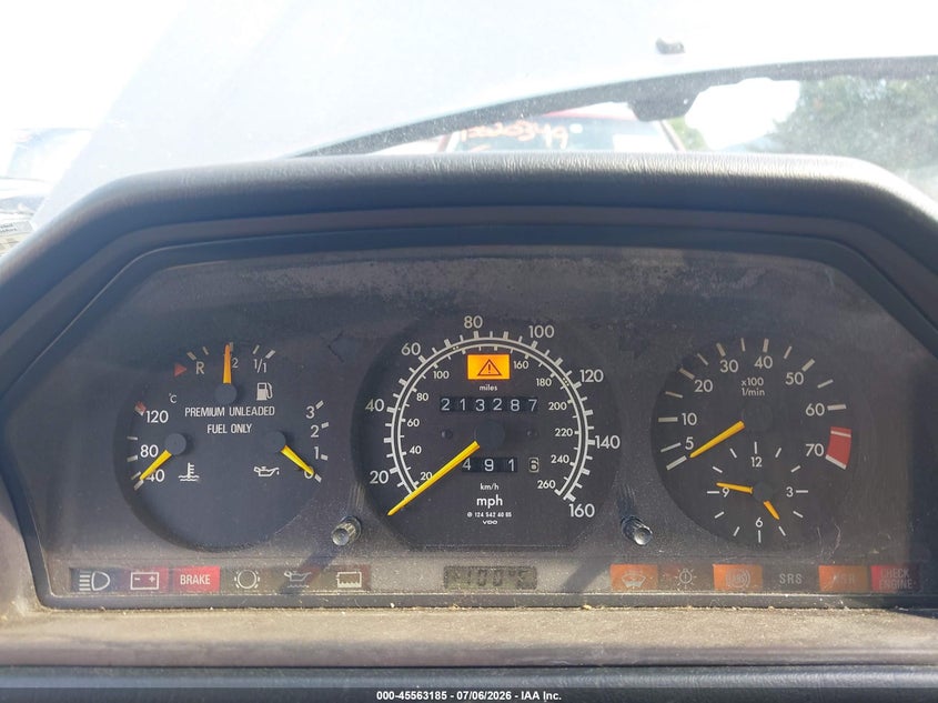 1995 Mercedes-benz E-class VIN WDBEA32EXSC251475 IAAI salvage auction — NORMAL WEAR, Clear (Virginia), sold $950 on 2026-07-14 (photo 7)