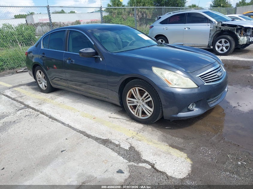 2011 Infiniti G37 VIN JN1CV6AP0BM503488 IAAI salvage auction — NORMAL WEAR, Clear (Florida), sold $475 on 2026-07-29 (photo 1)