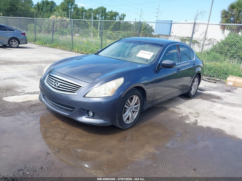 2011 Infiniti G37 VIN JN1CV6AP0BM503488 IAAI salvage auction — NORMAL WEAR, Clear (Florida), sold $475 on 2026-07-29 (photo 2)
