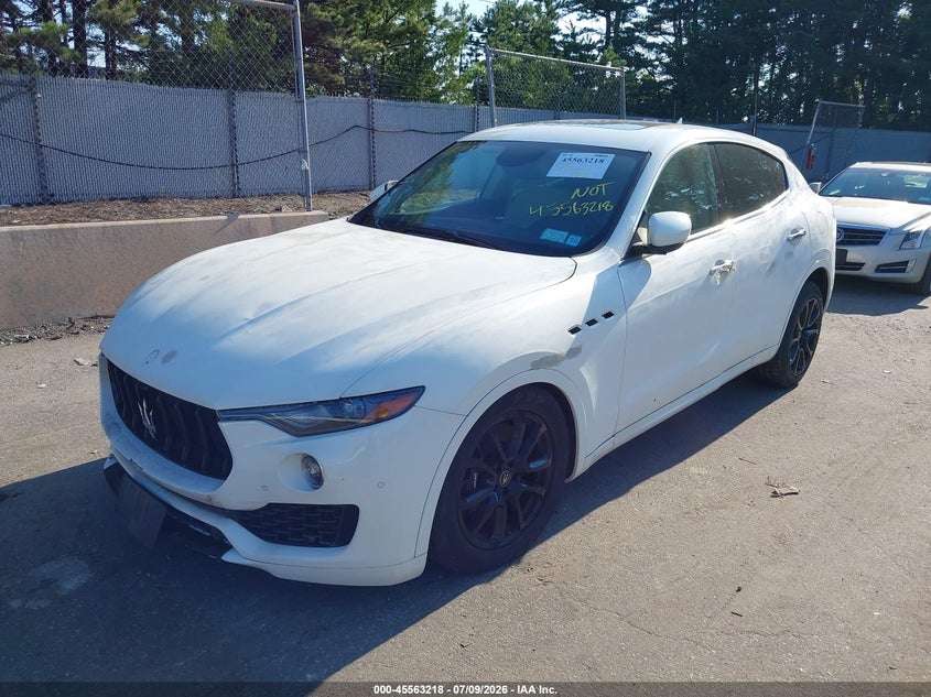 2020 Maserati Levante VIN ZN661YUA3LX344912 IAAI salvage auction — NORMAL WEAR, Clear (New York), sold $2,950 on 2026-07-30 (photo 2)