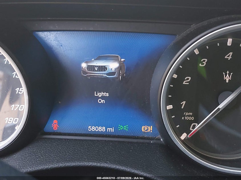 2020 Maserati Levante VIN ZN661YUA3LX344912 IAAI salvage auction — NORMAL WEAR, Clear (New York), sold $2,950 on 2026-07-30 (photo 7)