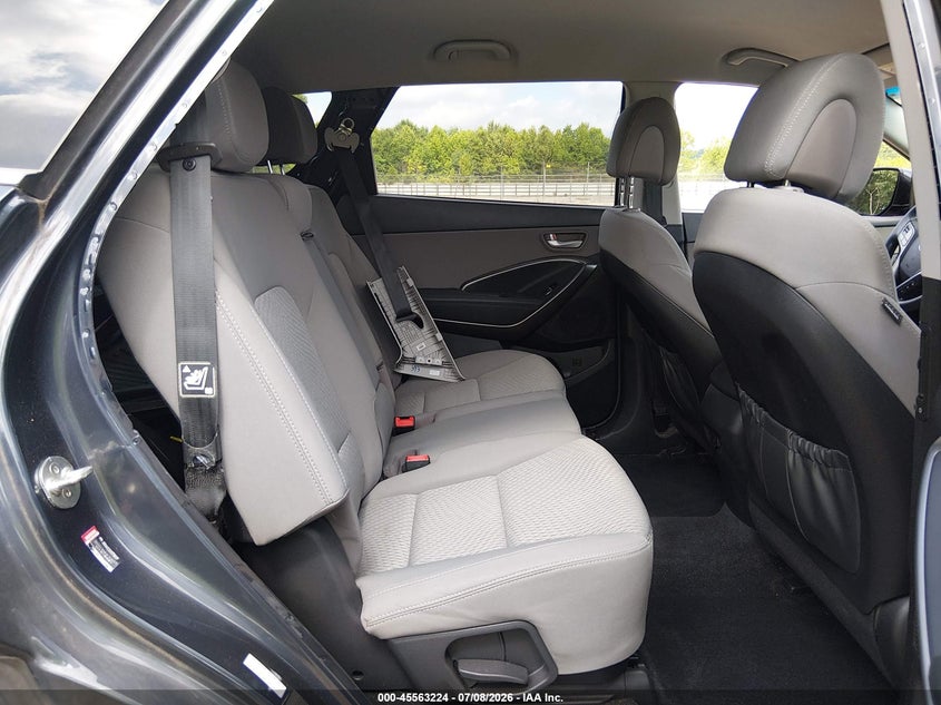 2018 Hyundai Santa fe VIN KM8SM4HF8JU267017 IAAI salvage auction — REAR END, Salvage Title, sold $3,050 on 2026-07-26 (photo 8)