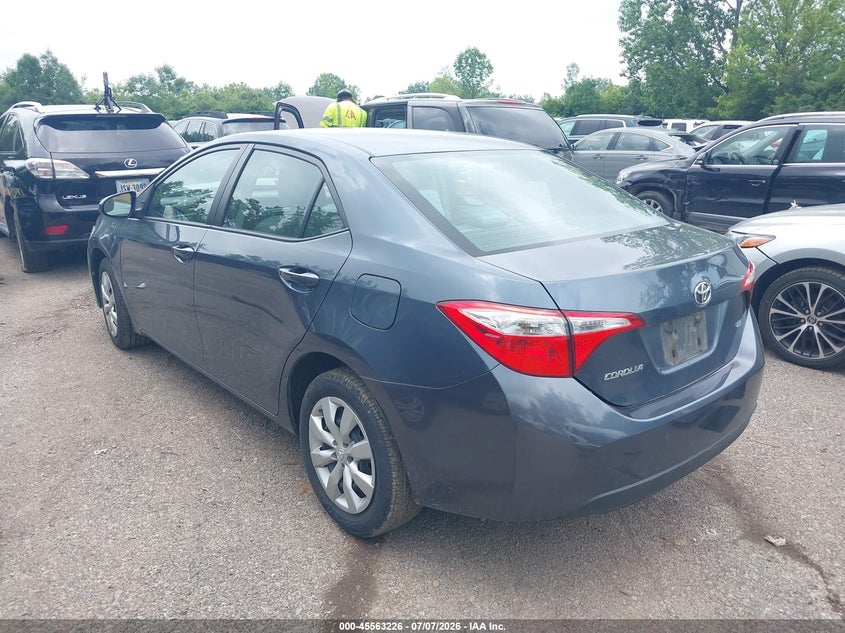 2015 Toyota Corolla VIN 2T1BURHE8FC337208 IAAI salvage auction — FRONT END, Salvage (Ohio), sold $2,950 on 2026-07-31 (photo 3)