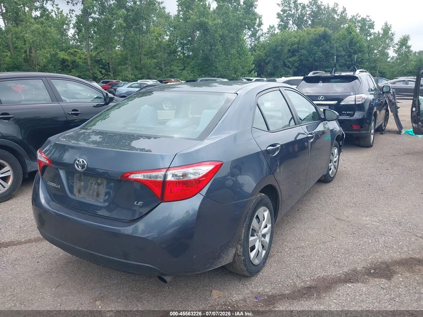 2015 Toyota Corolla VIN 2T1BURHE8FC337208 IAAI salvage auction — FRONT END, Salvage (Ohio), sold $2,950 on 2026-07-31 (photo 4)