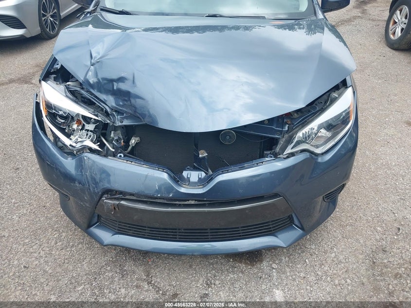 2015 Toyota Corolla VIN 2T1BURHE8FC337208 IAAI salvage auction — FRONT END, Salvage (Ohio), sold $2,950 on 2026-07-31 (photo 6)