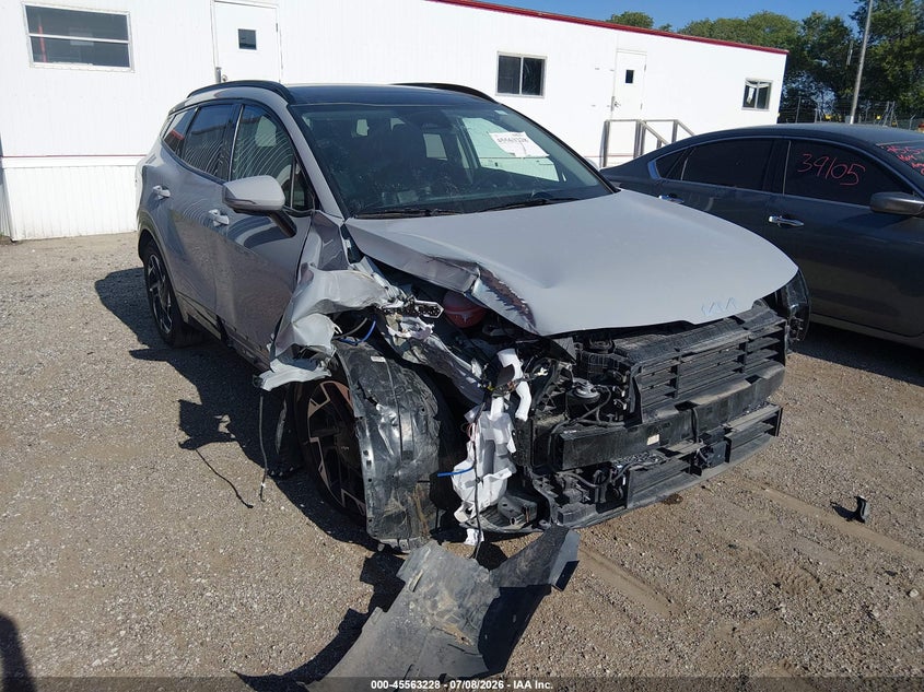 2025 Kia Sportage VIN 5XYK53DF7SG261231 IAAI salvage auction — FRONT END, Wait Title, sold $8,600 on 2026-08-22 (photo 6)
