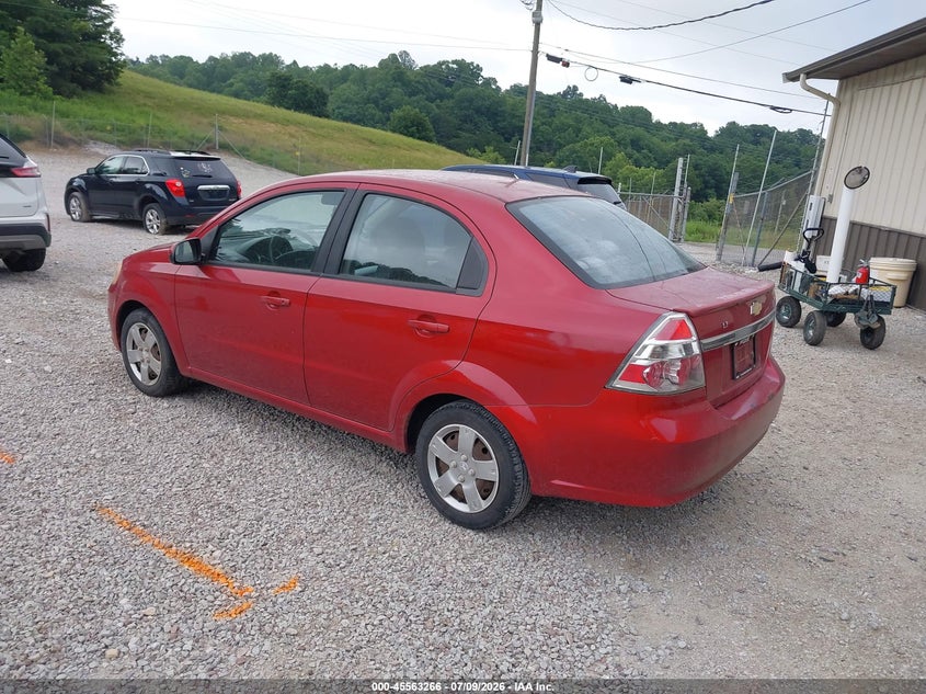 2011 Chevrolet Aveo VIN KL1TD5DE7BB131283 IAAI salvage auction — NORMAL WEAR, Original (Kentucky), sold $500 on 2026-07-21 (photo 3)
