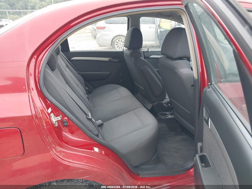 2011 Chevrolet Aveo VIN KL1TD5DE7BB131283 IAAI salvage auction — NORMAL WEAR, Original (Kentucky), sold $500 on 2026-07-21 (photo 8)