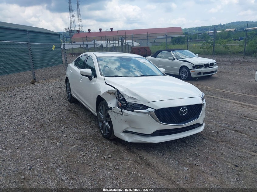 2021 Mazda 6 VIN JM1GL1VM3M1603340 IAAI salvage auction — RIGHT FRONT, Salvage (Pennsylvania), sold $5,200 on 2026-07-31 (photo 1)