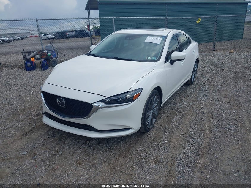 2021 Mazda 6 VIN JM1GL1VM3M1603340 IAAI salvage auction — RIGHT FRONT, Salvage (Pennsylvania), sold $6,300 on 2026-07-31 (photo 2)