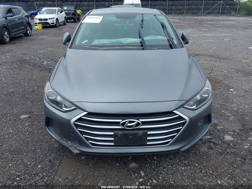 2017 Hyundai Elantra VIN KMHD84LF7HU169935 IAAI salvage auction — NORMAL WEAR, Original (West Virginia), sold $1,125 on 2026-07-31 (photo 6)