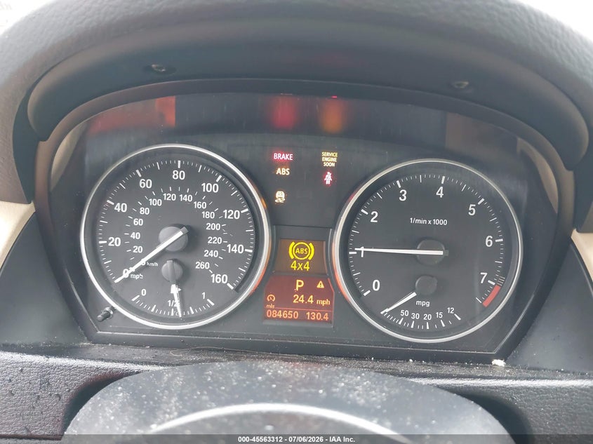 2014 BMW X1 VIN WBAVL1C52EVY21487 IAAI salvage auction — NORMAL WEAR, Clear (New Jersey), sold $1,200 on 2026-07-22 (photo 7)