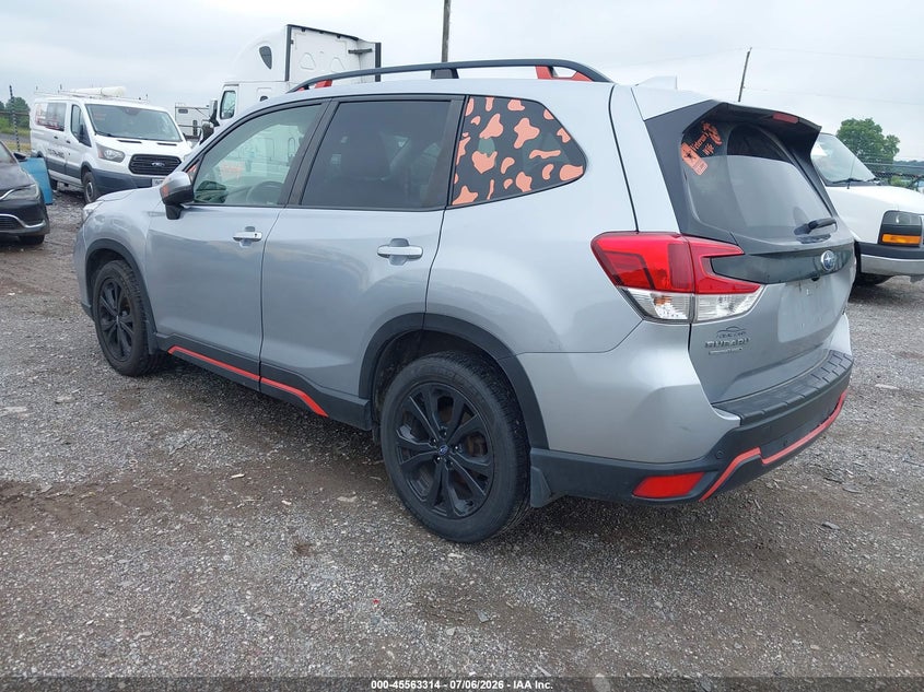 2020 Subaru Forester VIN JF2SKARC9LH586002 IAAI salvage auction — NORMAL WEAR, Salvage Title, sold $3,225 on 2026-07-29 (photo 3)