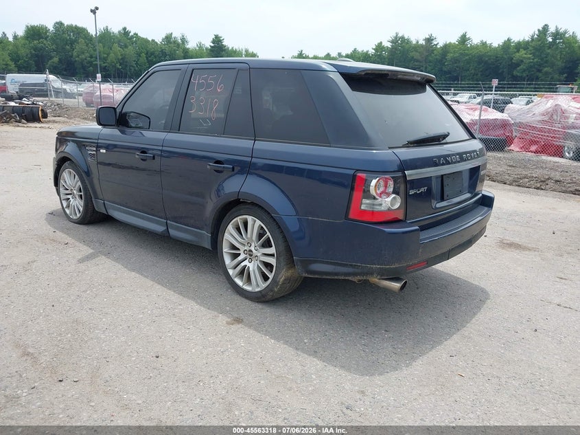 2012 Land rover Range rover sport VIN SALSK2D42CA756237 IAAI salvage auction — NORMAL WEAR, Original (Maine), sold $500 on 2026-07-27 (photo 3)
