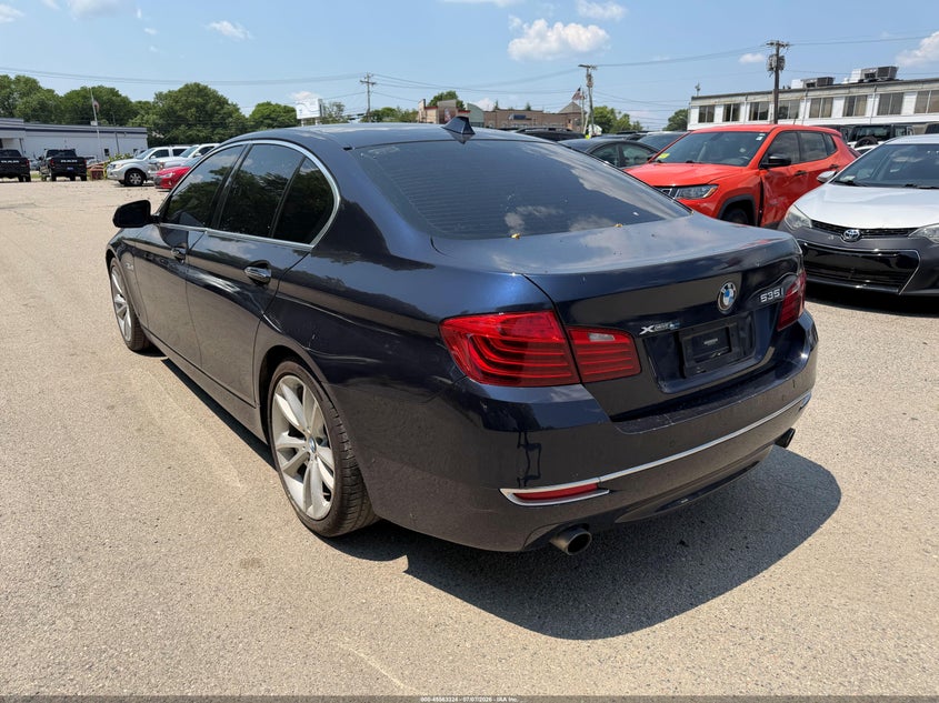 2016 BMW 5er VIN WBA5B3C55GG257873 IAAI salvage auction — NORMAL WEAR, Clear (New York), sold $2,500 on 2026-07-29 (photo 3)