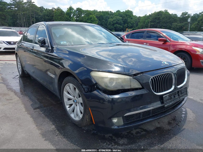 2011 BMW 7 series VIN WBAKC8C57BC432654 IAAI salvage auction — NORMAL WEAR, Clear (Florida), sold $525 on 2026-07-29 (photo 6)