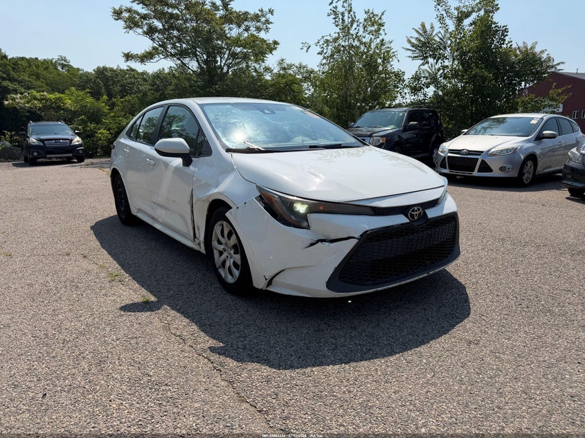 2020 Toyota Corolla VIN 5YFEPRAE0LP039004 IAAI salvage auction — ALL OVER, Original (New Hampshire), sold $4,950 on 2026-07-29 (photo 1)