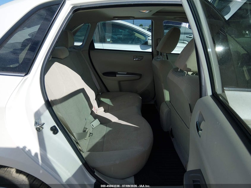 2010 Subaru Impreza VIN JF1GE6B68AH510657 IAAI salvage auction — NORMAL WEAR, Clear (Colorado), sold $25 on 2026-07-21 (photo 8)