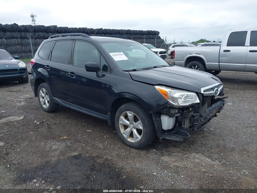 2016 Subaru Forester VIN JF2SJADC8GH552150 IAAI salvage auction — FRONT END, Salvage (Pennsylvania), sold $2,100 on 2026-07-24 (photo 1)