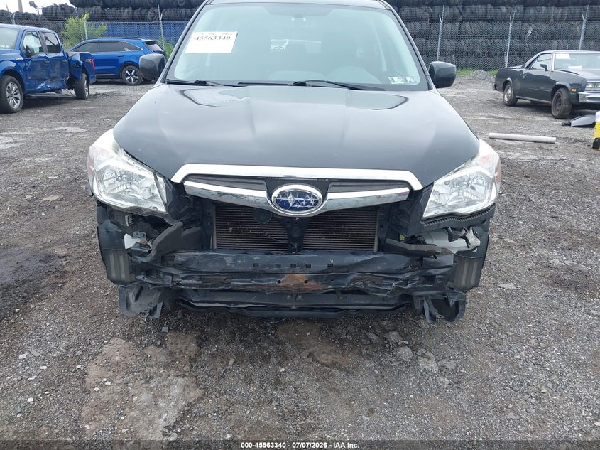 2016 Subaru Forester VIN JF2SJADC8GH552150 IAAI salvage auction — FRONT END, Salvage (Pennsylvania), sold $2,100 on 2026-07-24 (photo 6)
