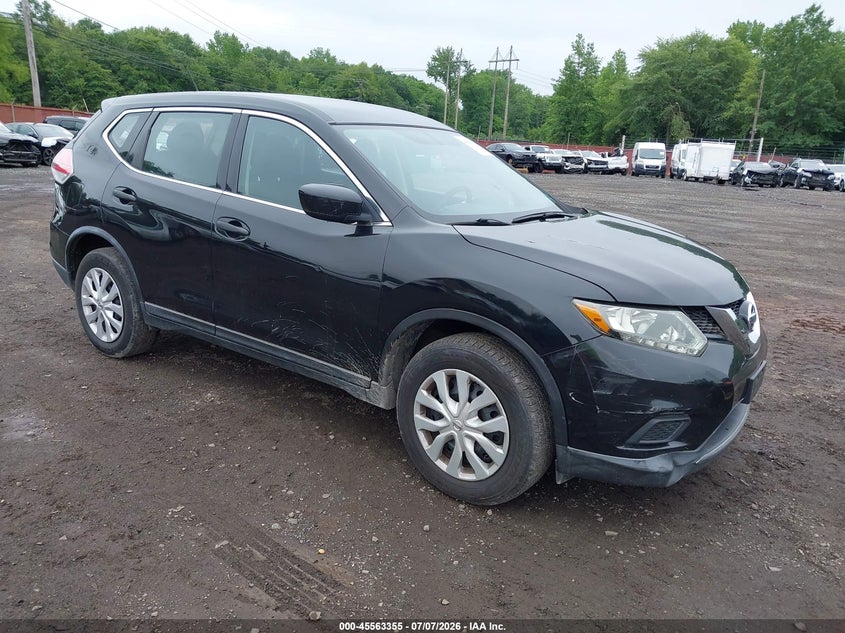 2016 Nissan Rogue VIN KNMAT2MV8GP658146 IAAI salvage auction — LEFT SIDE, Salvage (Idaho), sold $1,075 on 2026-07-29 (photo 1)