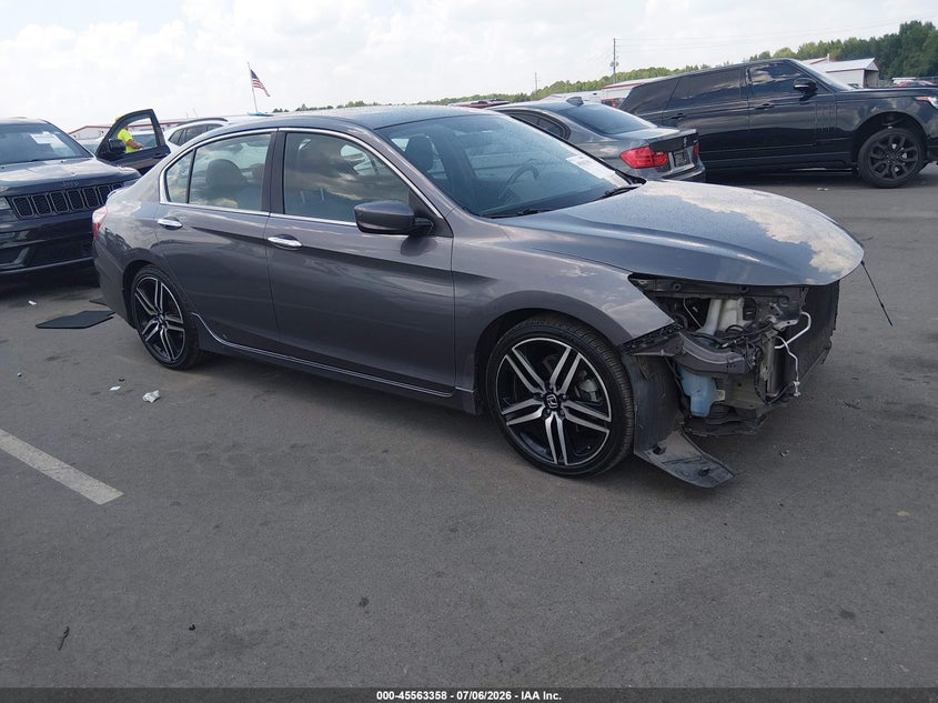 2017 Honda Accord VIN 1HGCR2F57HA269671 IAAI salvage auction — FRONT END, Salvage Title, sold $4,050 on 2026-07-22 (photo 1)
