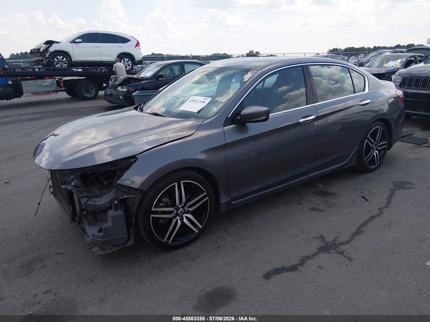 2017 Honda Accord VIN 1HGCR2F57HA269671 IAAI salvage auction — FRONT END, Salvage Title, sold $4,050 on 2026-07-22 (photo 2)