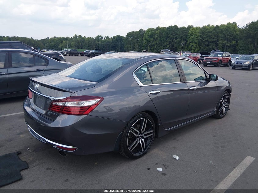 2017 Honda Accord VIN 1HGCR2F57HA269671 IAAI salvage auction — FRONT END, Salvage Title, sold $4,050 on 2026-07-22 (photo 4)