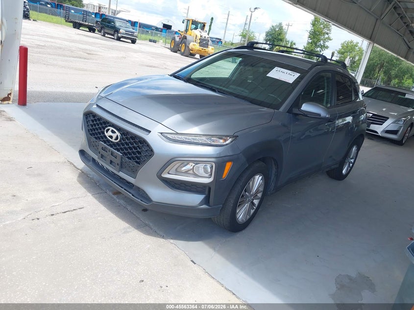 2021 Hyundai Kona VIN KM8K22AA9MU707016 IAAI salvage auction — SIDE, Clear (Texas), sold $2,050 on 2026-07-22 (photo 2)