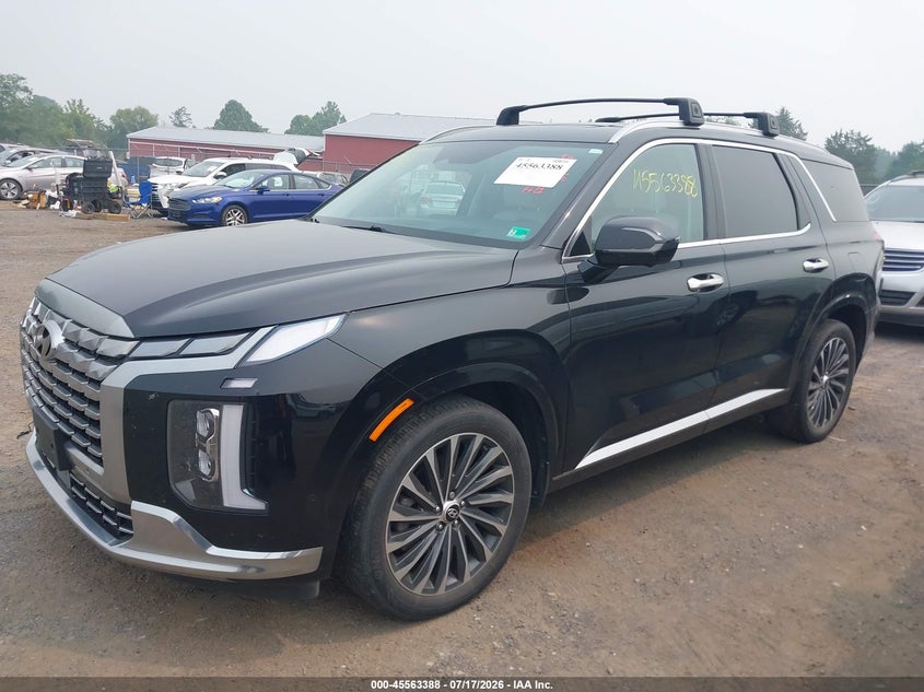 2023 Hyundai Palisade VIN KM8R7DGE1PU549331 IAAI salvage auction — SIDE, Salvage (Virginia), sold $10,500 on 2026-08-01 (photo 2)