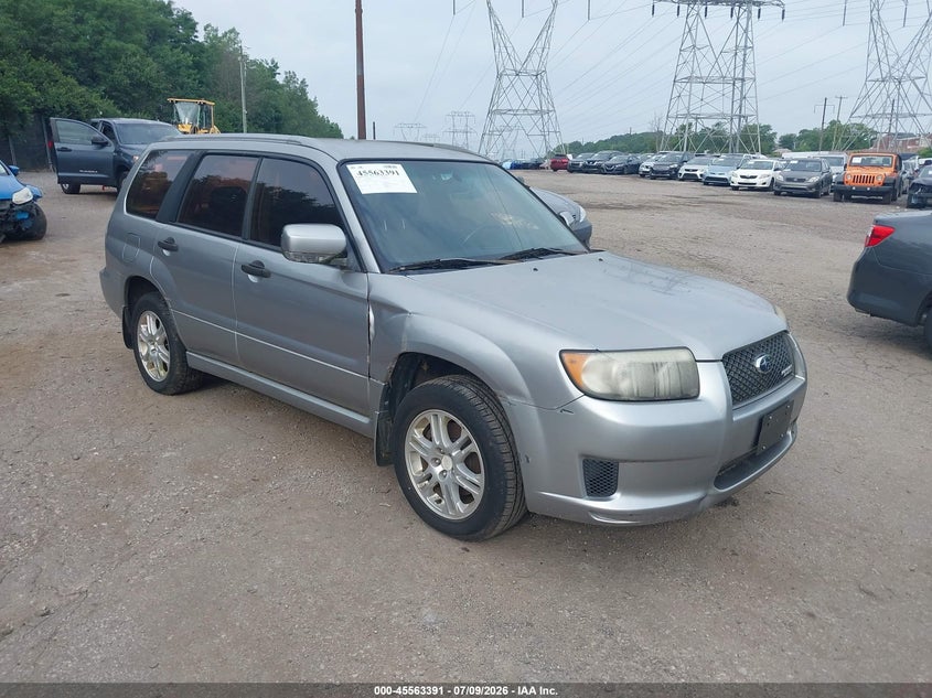 2008 Subaru Forester VIN JF1SG66678H718134 IAAI salvage auction — NORMAL WEAR, Clear (Pennsylvania), sold $475 on 2026-07-31 (photo 1)