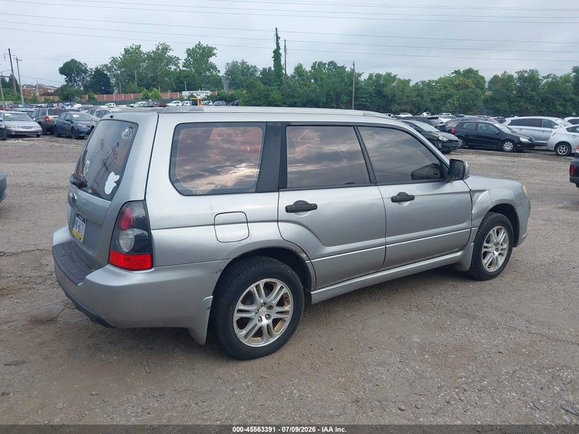 2008 Subaru Forester VIN JF1SG66678H718134 IAAI salvage auction — NORMAL WEAR, Clear (Pennsylvania), sold $475 on 2026-07-31 (photo 4)