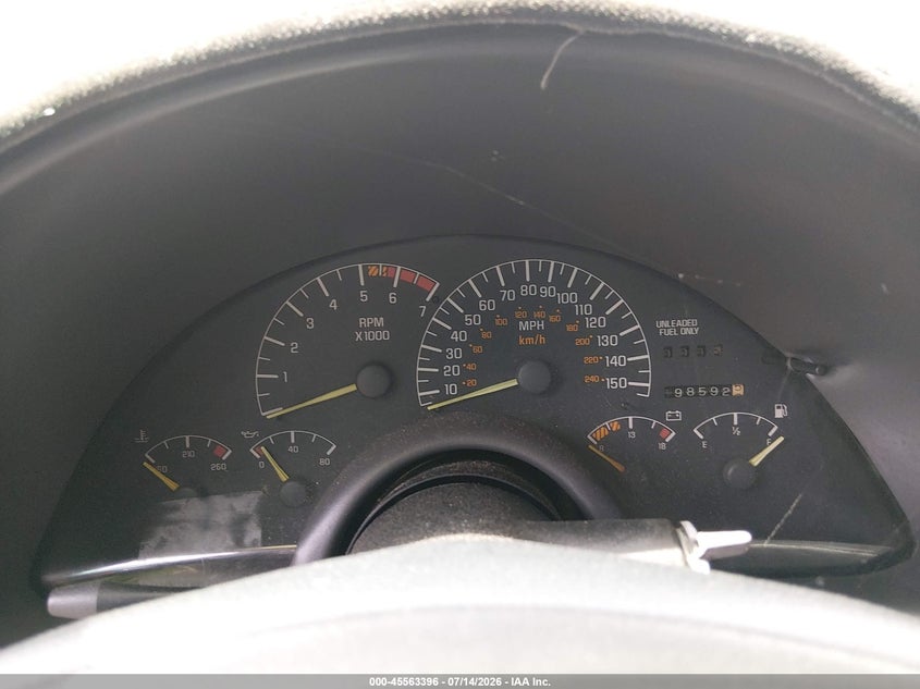 1996 Pontiac Firebird VIN 2G2FV22P6T2213530 IAAI salvage auction — NORMAL WEAR, Repossession Paperwork (Georgia), sold $375 on 2026-08-20 (photo 7)