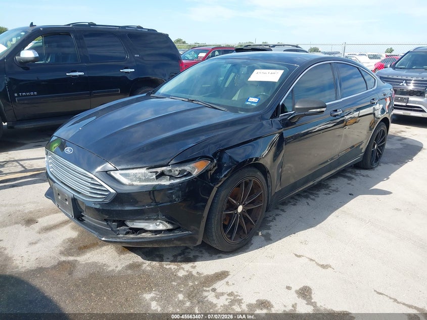 2017 Ford Fusion VIN 3FA6P0K93HR257690 IAAI salvage auction — LEFT & RIGHT, Clear (Texas), sold $1,200 on 2026-07-18 (photo 2)