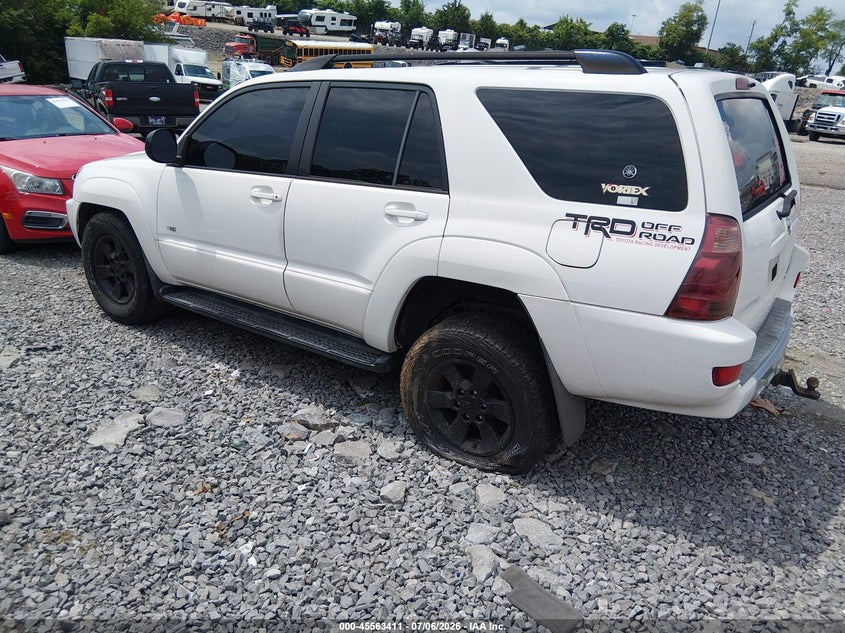2003 Toyota 4runner VIN JTEZU14R038007221 IAAI salvage auction — NORMAL WEAR, Clear (Tennessee), sold $1,000 on 2026-07-30 (photo 3)