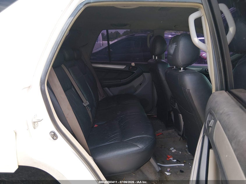 2003 Toyota 4runner VIN JTEZU14R038007221 IAAI salvage auction — NORMAL WEAR, Clear (Tennessee), sold $1,000 on 2026-07-30 (photo 8)
