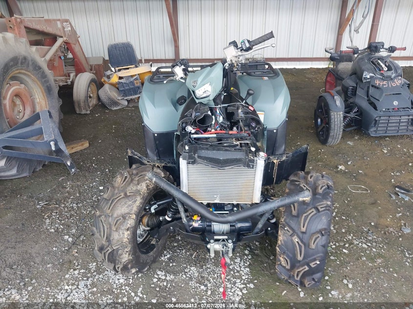 2026 Yamaha Yfm VIN 5Y4AML9E0TA104115 IAAI salvage auction — FRONT END, Salvage (Virginia), sold $625 on 2026-07-22 (photo 5)