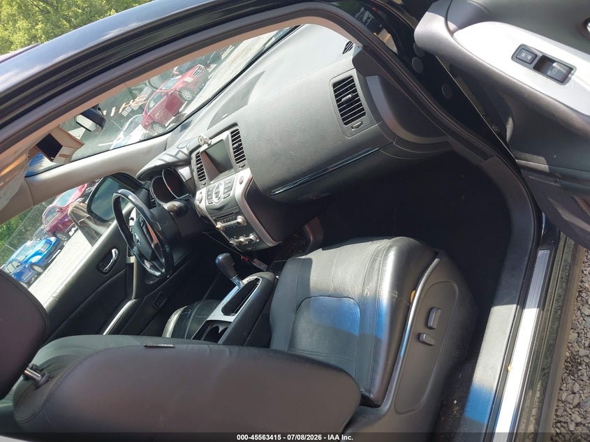 2012 Nissan Murano VIN JN8AZ1MW1CW218632 IAAI salvage auction — FRONT END, Clear (Virginia), sold $675 on 2026-08-02 (photo 5)