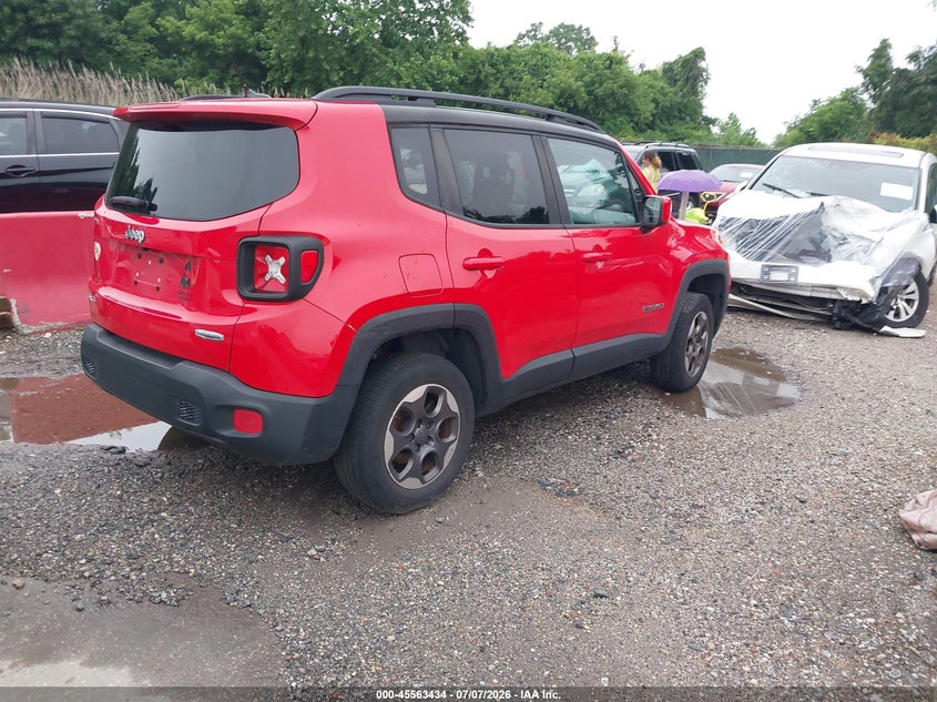 2015 Jeep Renegade VIN ZACCJBBH0FPB89504 IAAI salvage auction — NORMAL WEAR, Clear (Maryland), sold $2,350 on 2026-08-20 (photo 4)