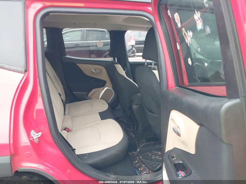2015 Jeep Renegade VIN ZACCJBBH0FPB89504 IAAI salvage auction — NORMAL WEAR, Clear (Maryland), sold $2,350 on 2026-08-20 (photo 8)