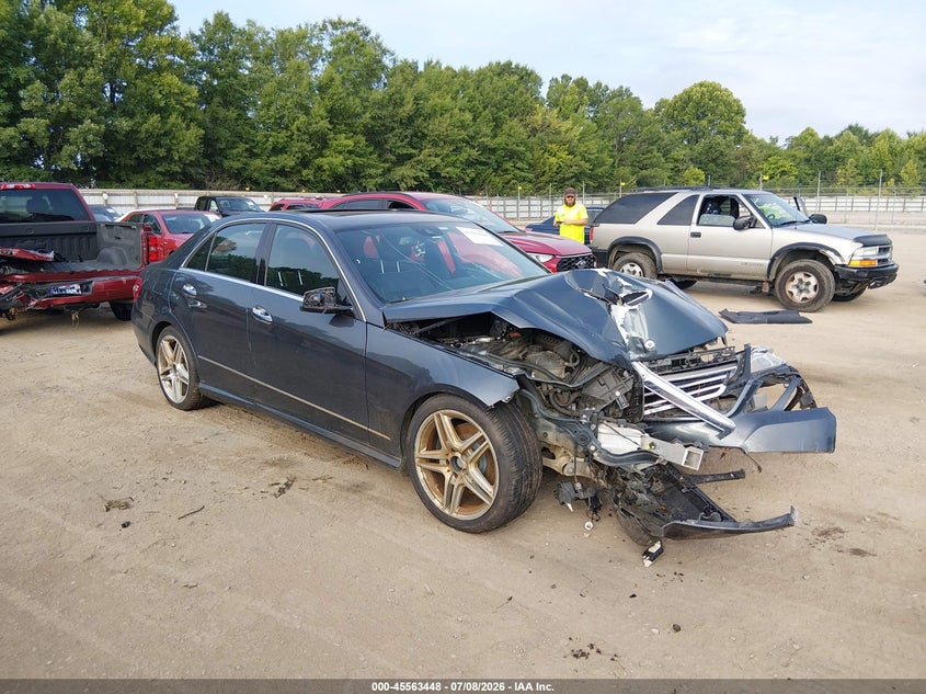 2013 Mercedes-benz E-klasse VIN WDDHF5KB0DA747133 IAAI salvage auction — FRONT END, Salvage (Tennessee), sold $150 on 2026-08-05 (photo 1)