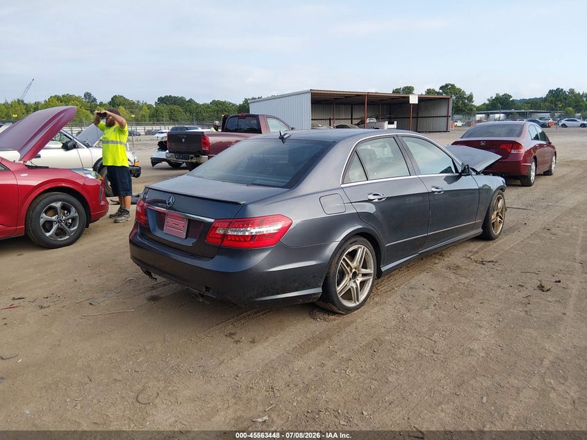 2013 Mercedes-benz E-klasse VIN WDDHF5KB0DA747133 IAAI salvage auction — FRONT END, Salvage (Tennessee), sold $150 on 2026-08-05 (photo 4)