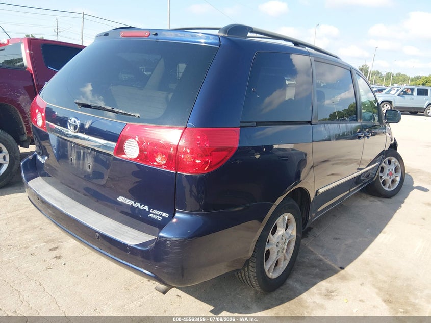 2006 Toyota Sienna VIN 5TDBA22C66S058497 IAAI salvage auction — SUSPENSION, Original (Ohio), sold $1,700 on 2026-07-14 (photo 4)