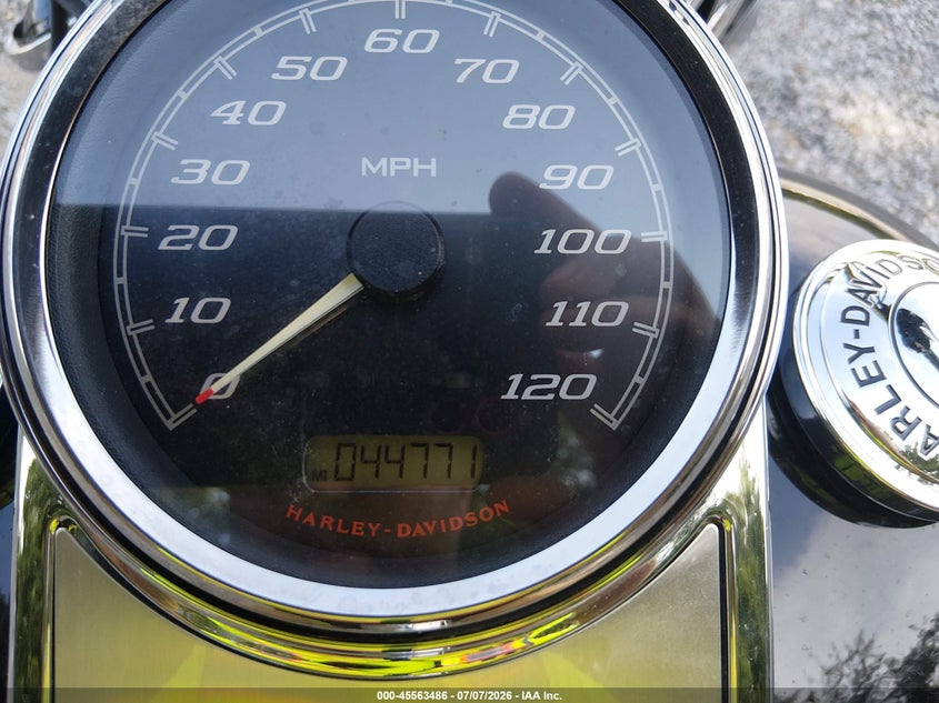 2014 Harley-davidson Road king VIN 1HD1FBM10EB609259 IAAI salvage auction — LEFT SIDE, Salvage Title, sold $2,350 on 2026-09-19 (photo 7)