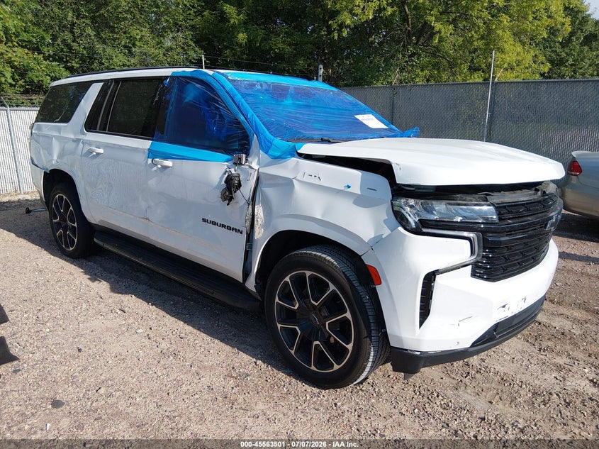 2024 Chevrolet Suburban VIN 1GNSCEKDXRR255722 — IAAI salvage auction photo