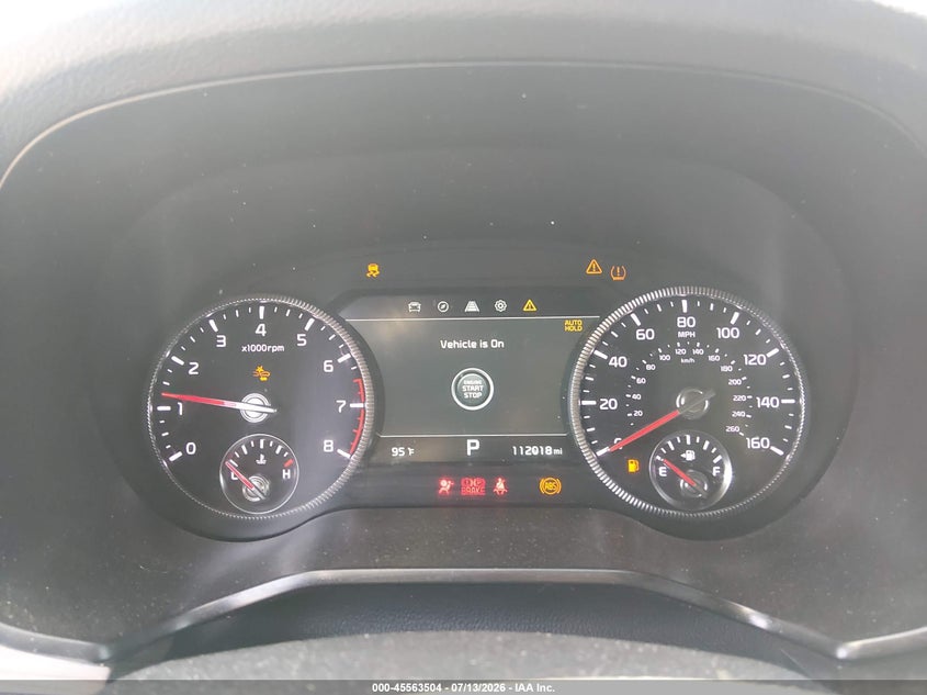2020 Kia Telluride VIN 5XYP5DHC0LG075382 IAAI salvage auction — HAIL, Clear (Colorado), sold $9,500 on 2026-08-02 (photo 7)