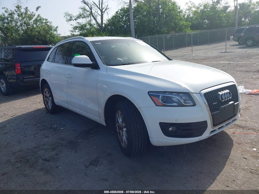 2012 Audi Q5 VIN WA1LFAFP7CA095977 IAAI salvage auction — SIDE, Salvage Title, sold $525 on 2026-07-29 (photo 1)